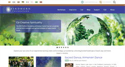 Desktop Screenshot of findhorn.org